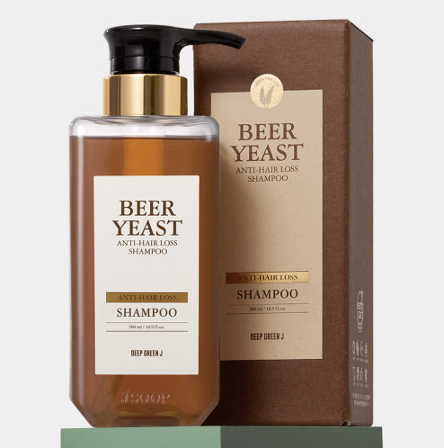 DEEP GREEN J Beer Yeast Anti Hair Loss Shampoo 500ml